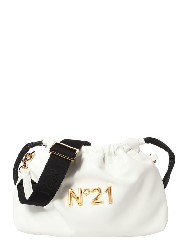 N°21 N°21 Vrečasta torba 'Eva'  črna / bela