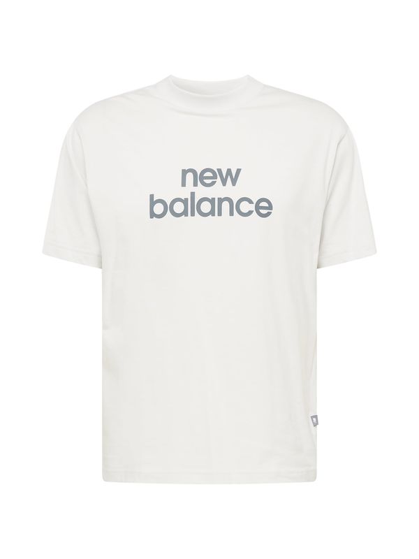 new balance new balance Majica 'Linear'  bazaltno siva / svetlo siva