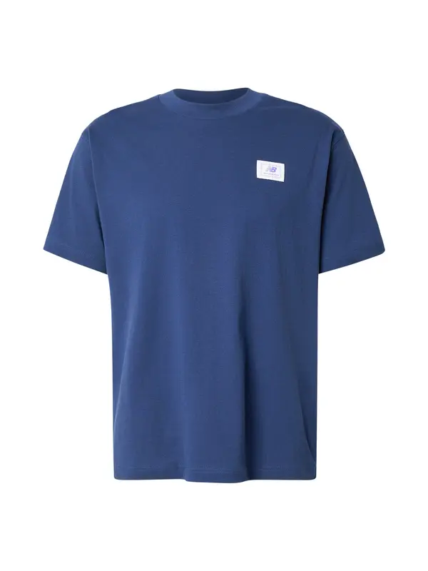new balance new balance Majica  mornarska / svetlo lila / bela
