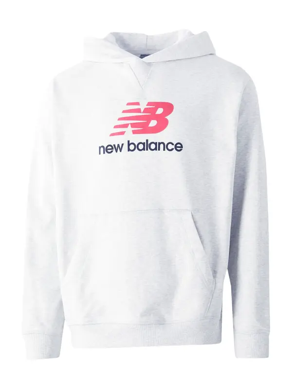 new balance new balance Majica  pegasto siva / svetlo rdeča / črna