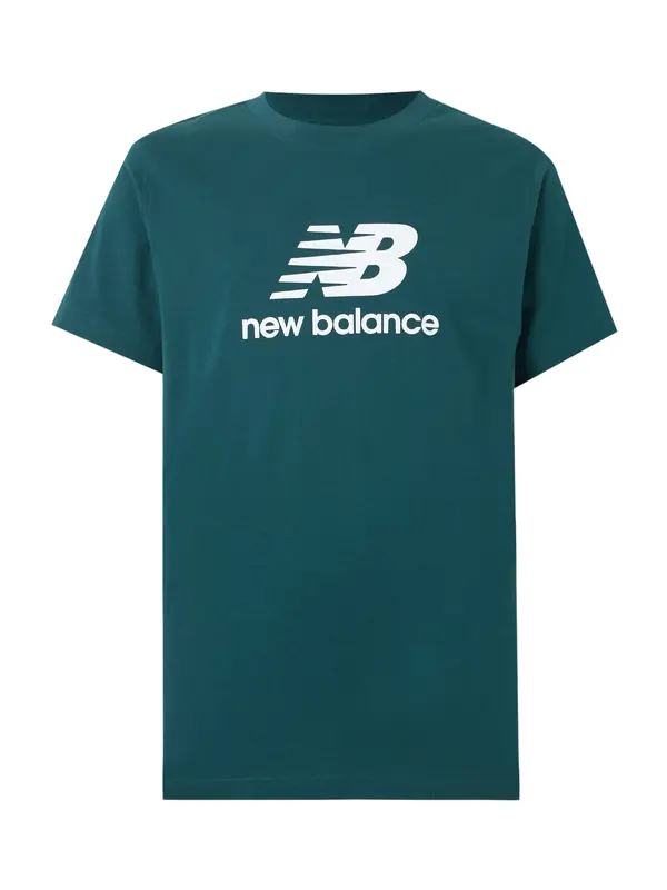 new balance new balance Majica  petrol / bela