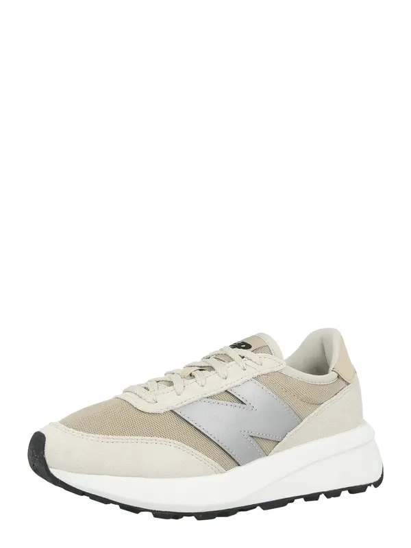 new balance new balance Nizke superge '370'  kremna / temno bež / srebrno-siva
