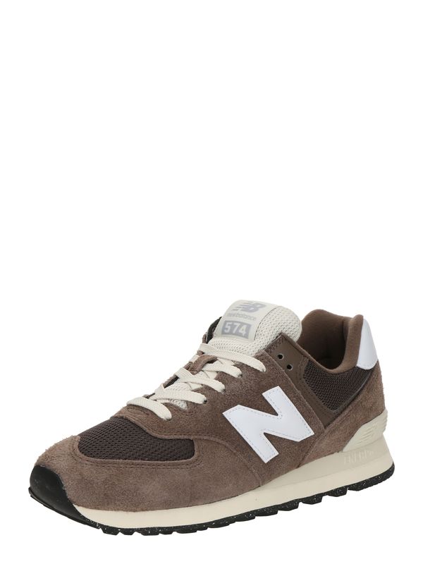 new balance new balance Nizke superge '574'  čokolada / bela