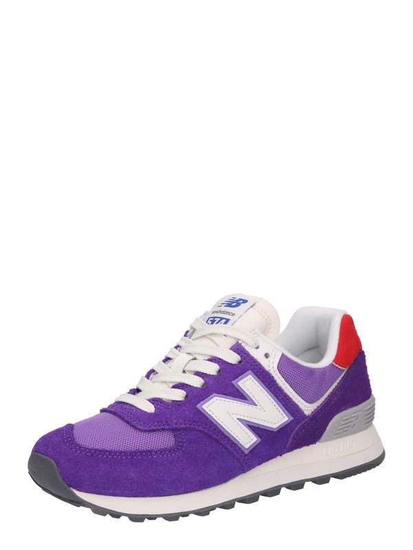 new balance new balance Nizke superge '574'  modra / temno liila / krvavo rdeča / off-bela