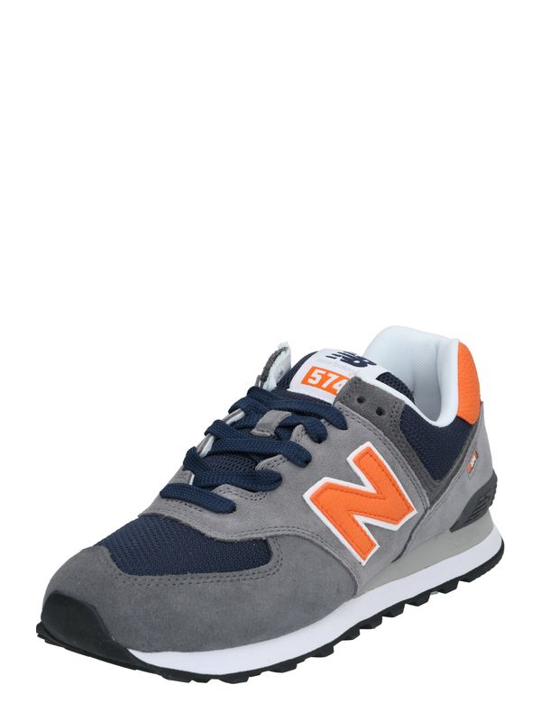 new balance new balance Nizke superge '574'  mornarska / siva / oranžna / bela