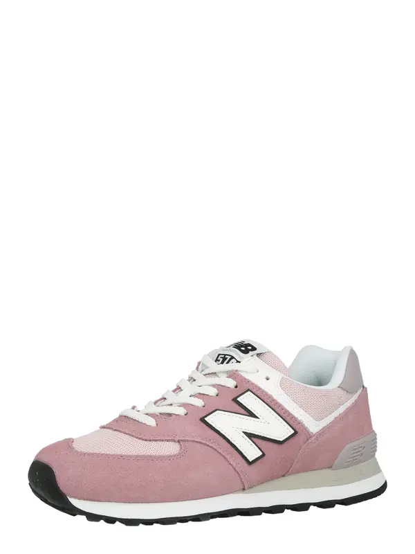new balance new balance Nizke superge '574'  roza / staro roza / črna / bela