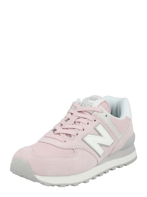 new balance new balance Nizke superge '574'  srebrno-siva / svetlo roza / bela