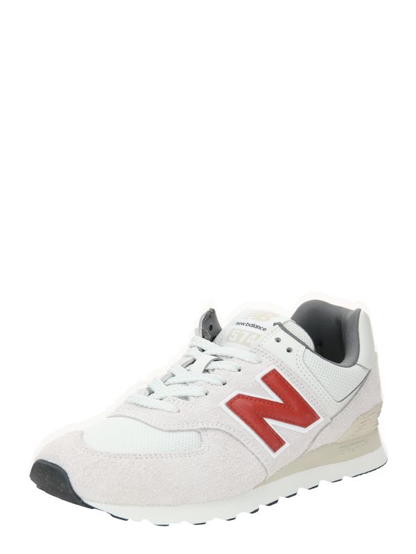 new balance new balance Nizke superge '574'  svetlo siva / rdeča / bela