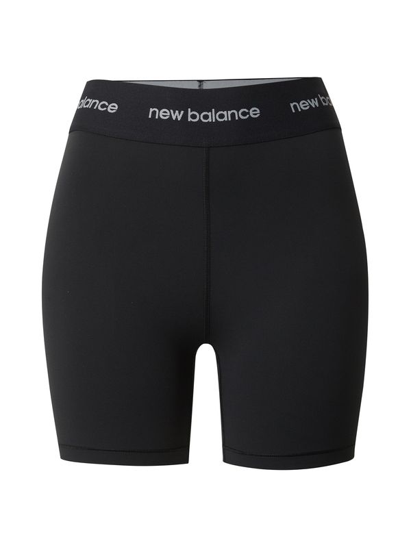 new balance new balance Športne hlače 'Sleek 5'  siva / črna