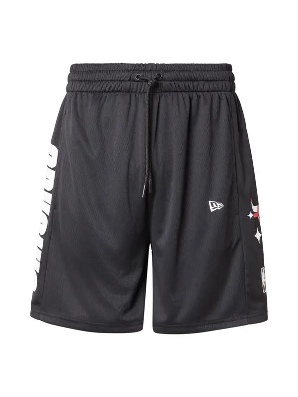 NEW ERA NEW ERA Hlače 'NBA CHIBUL'  rdeča / črna / bela