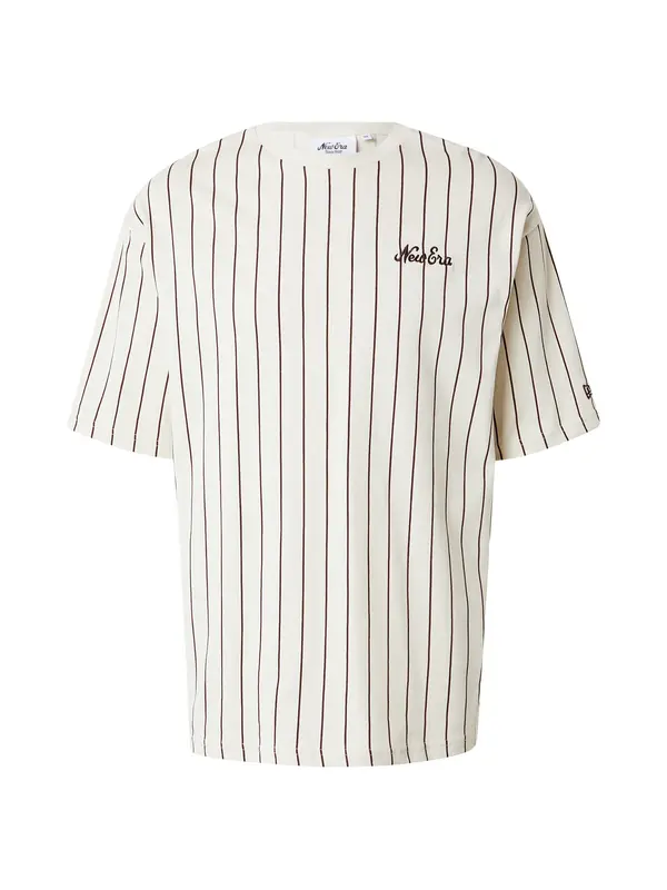 NEW ERA NEW ERA Majica  kremna / rjava