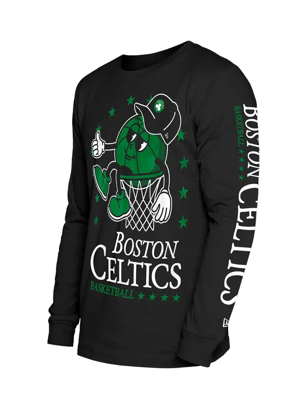 NEW ERA NEW ERA Majica 'NBA Boston Celtics'  zelena / črna / bela