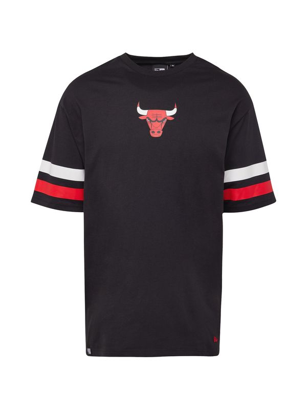NEW ERA NEW ERA Majica 'NBA'  rdeča / črna / bela