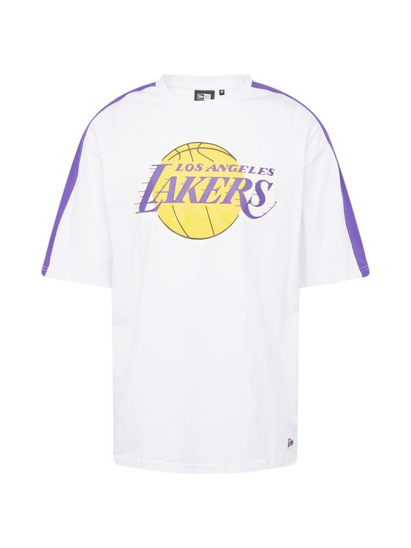 NEW ERA NEW ERA Majica 'NBA'  rumena / lila / črna / bela