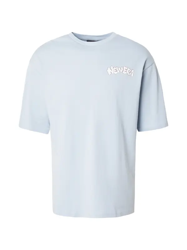 NEW ERA NEW ERA Majica  pastelno modra / rumena / črna / bela