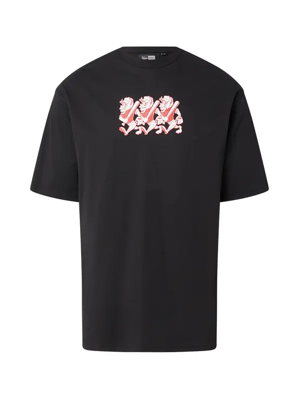 NEW ERA NEW ERA Majica  rumena / grenada / črna / bela