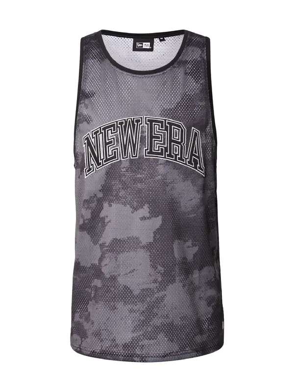 NEW ERA NEW ERA Majica  siva / črna / bela