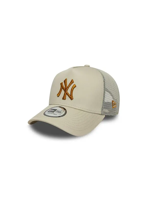 NEW ERA NEW ERA Športna kapa '9FORTY New York Yankees MLB Essential'  bež / oker