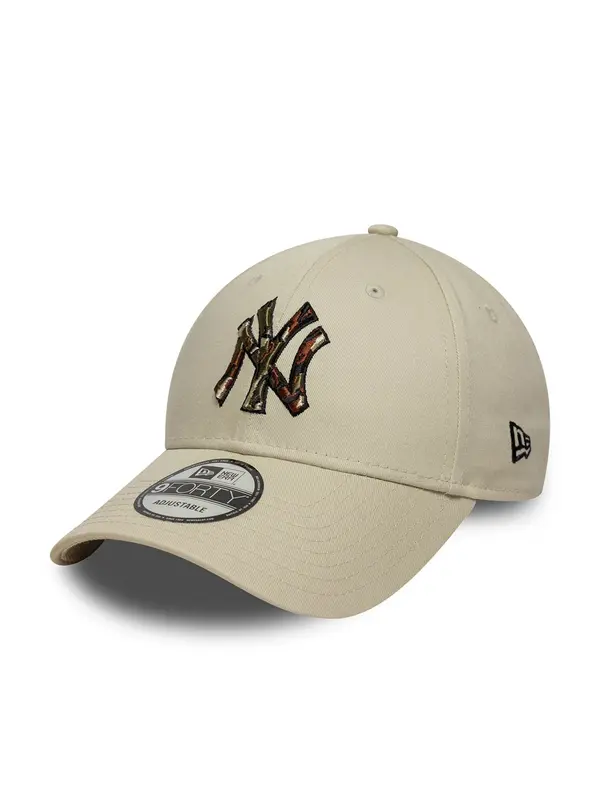 NEW ERA NEW ERA Športna kapa '9FORTY New York Yankees MLB Outline'  bež