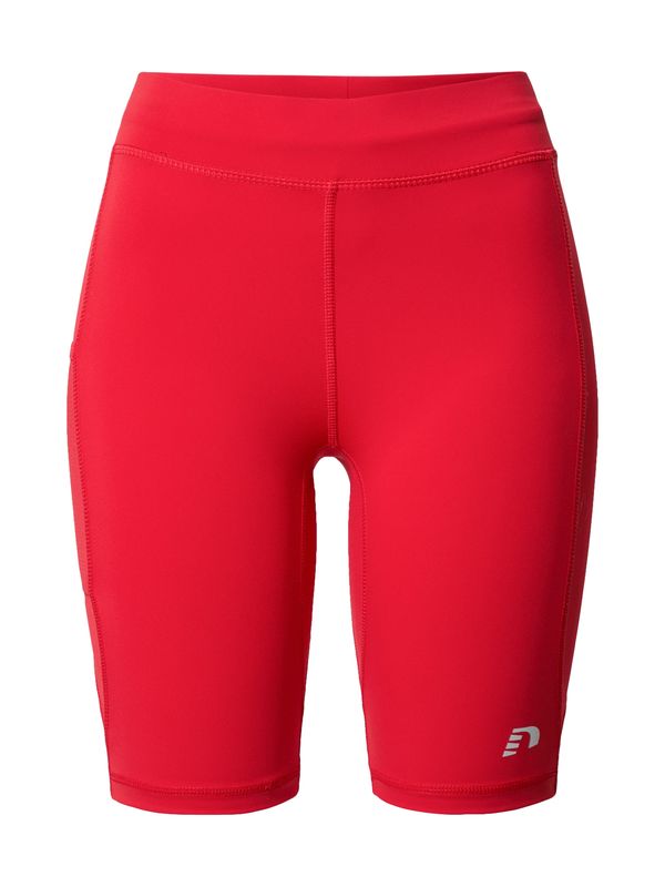 Newline Newline Športne hlače  svetlo siva / rdeča