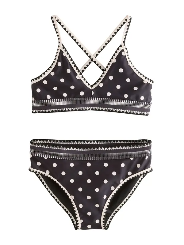 Next Next Bikini  črna / off-bela