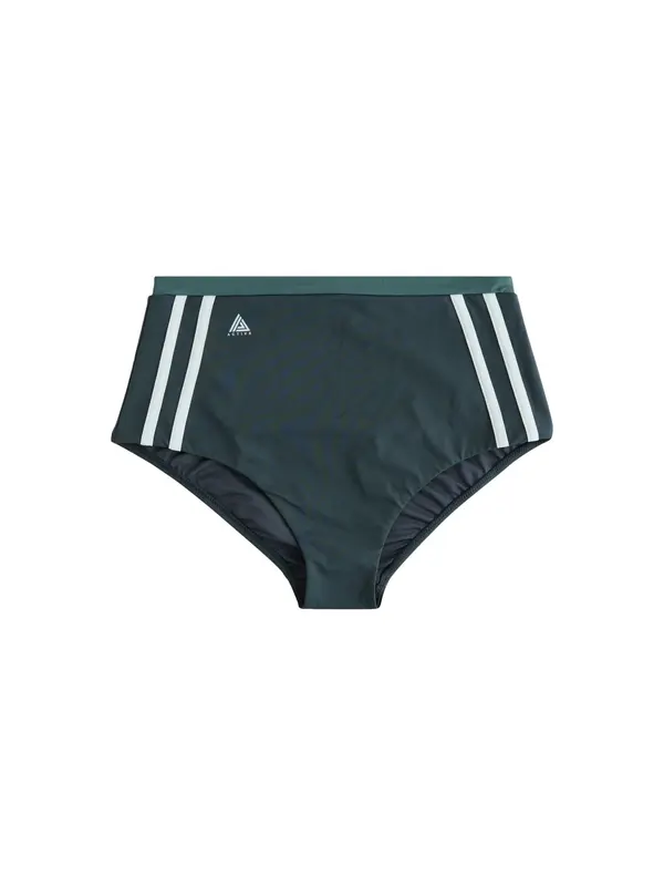 Next Next Bikini hlačke 'Active'  encijan / temno zelena / naravno bela
