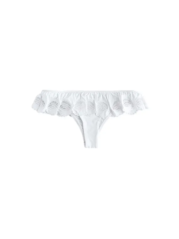 Next Next Bikini hlačke  bela