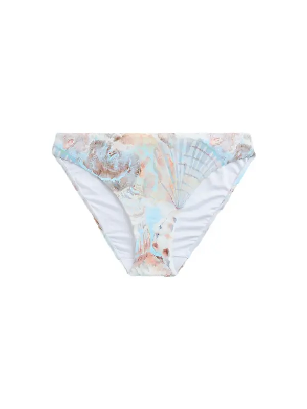 Next Next Bikini hlačke  bež / pastelno modra / rjava / siva