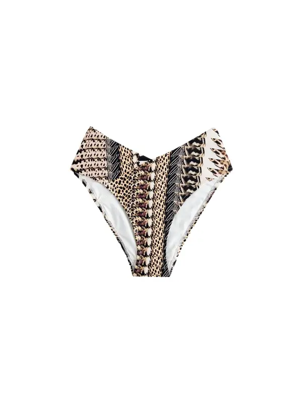 Next Next Bikini hlačke  bež / rjava / temno siva / črna