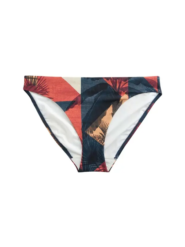 Next Next Bikini hlačke  bež / temno siva / oranžna / temno oranžna