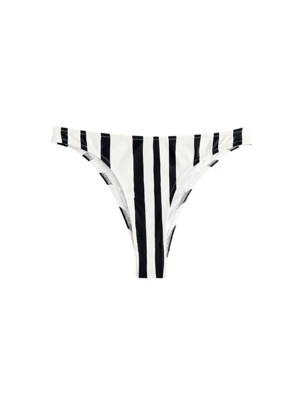 Next Next Bikini hlačke  črna / bela