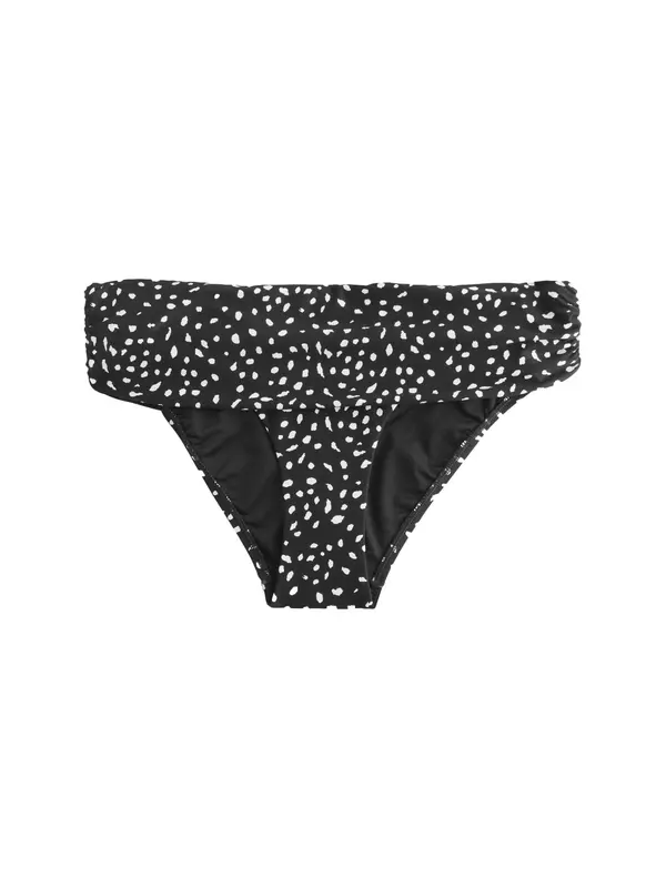Next Next Bikini hlačke  črna / bela