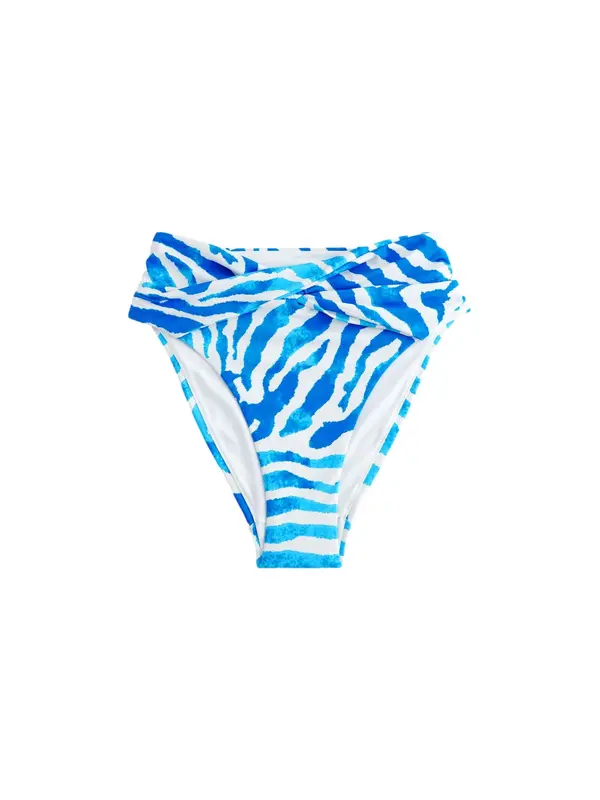 Next Next Bikini hlačke 'Hochbund'  modra / svetlo modra