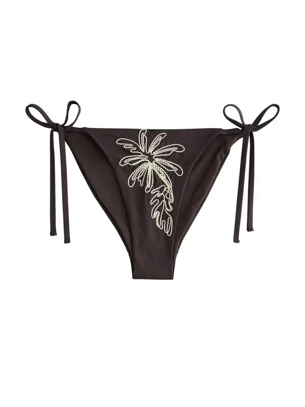 Next Next Bikini hlačke  kremna / čokolada