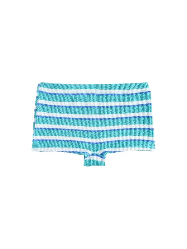 Next Next Bikini hlačke  modra / azur / bela