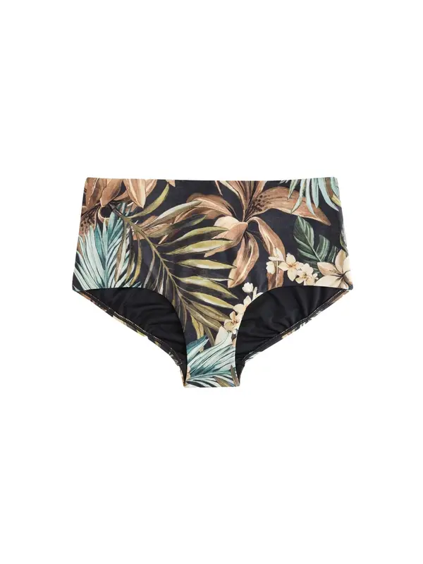 Next Next Bikini hlačke  modra / kaki / črna / bela
