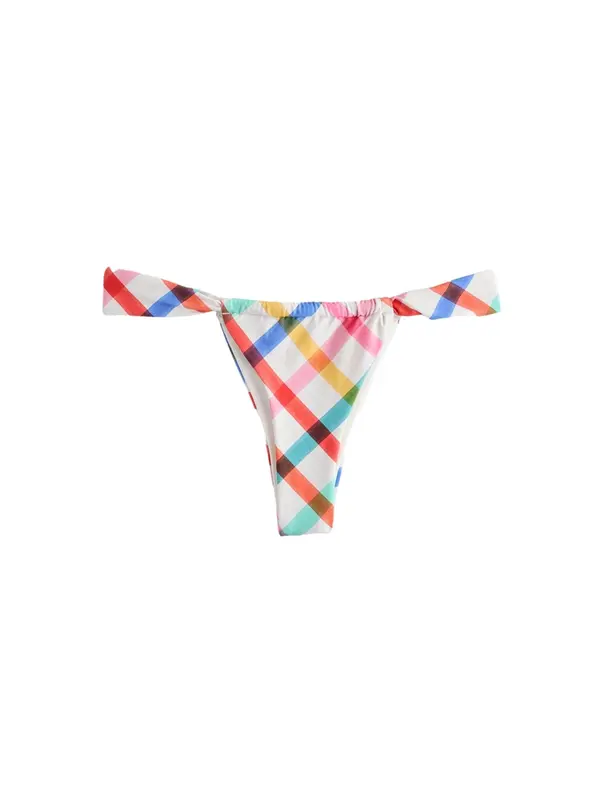 Next Next Bikini hlačke  modra / rumena / rdeča / bela