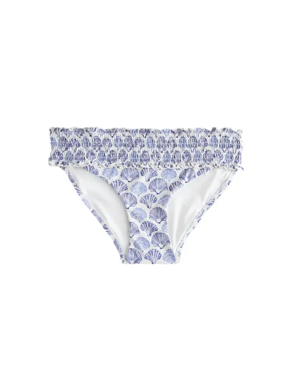 Next Next Bikini hlačke  modra / svetlo modra / bela
