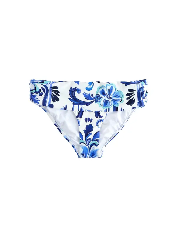 Next Next Bikini hlačke  modra / turkizna / naravno bela
