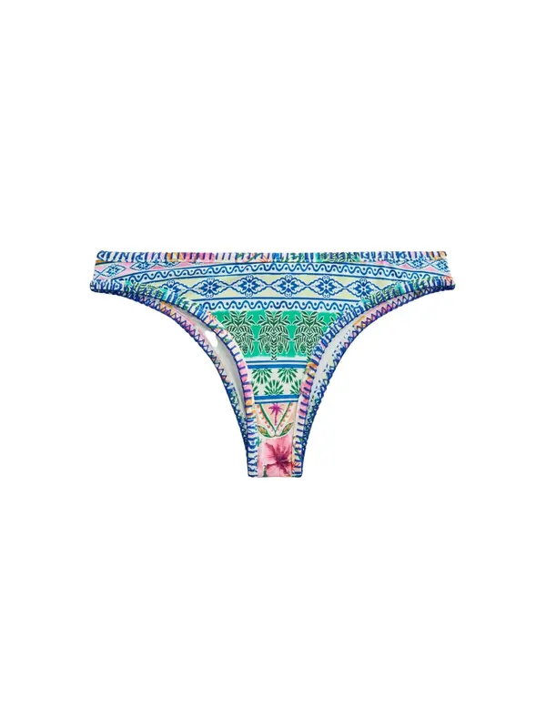 Next Next Bikini hlačke  modra / zelena / roza / bela