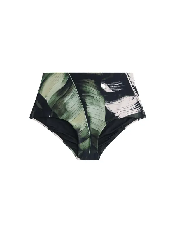 Next Next Bikini hlačke  mornarska / pastelno zelena / bela
