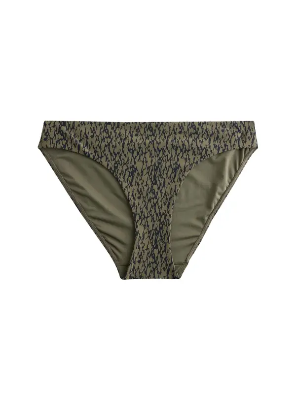 Next Next Bikini hlačke  oliva / črna