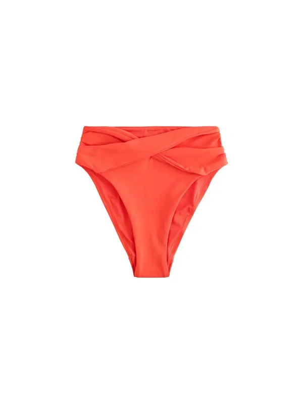 Next Next Bikini hlačke  oranžno rdeča