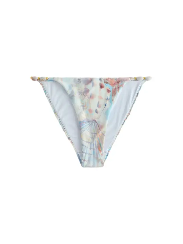Next Next Bikini hlačke  pastelno modra / mešane barve