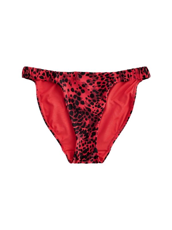 Next Next Bikini hlačke  rdeča / burgund / črna