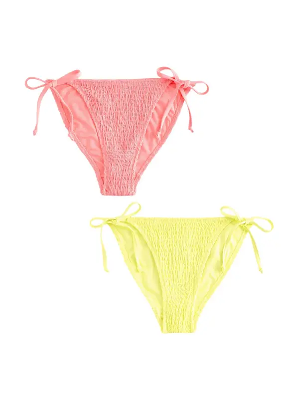 Next Next Bikini hlačke  rumena / korala
