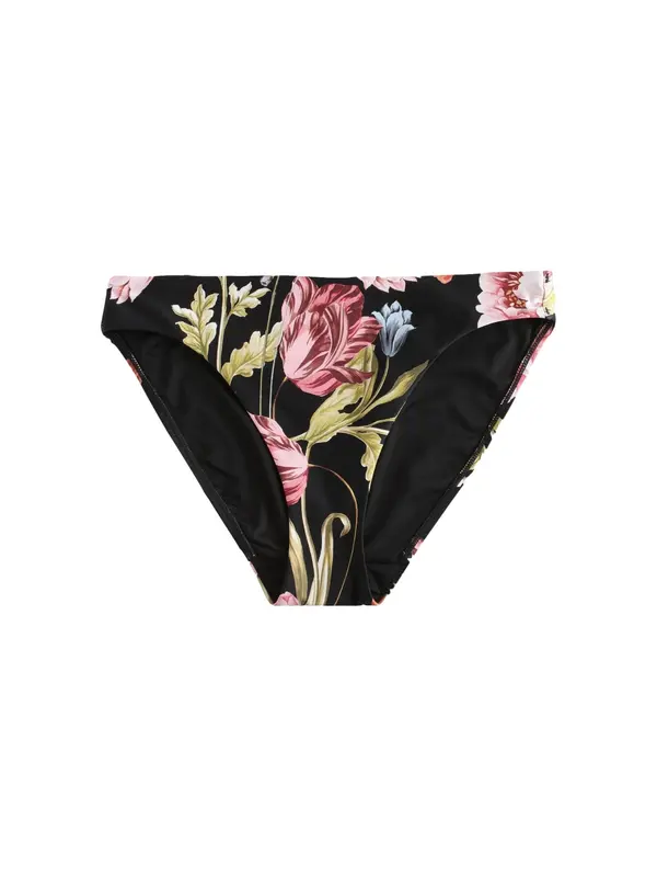 Next Next Bikini hlačke  svetlo modra / oliva / svetlo roza / črna