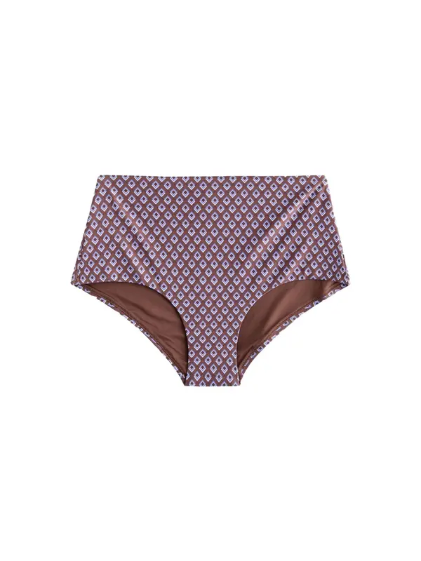 Next Next Bikini hlačke  svetlo rjava / staro roza
