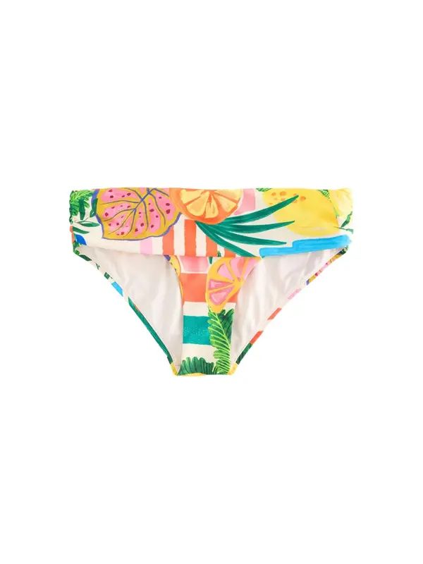 Next Next Bikini hlačke  turkizna / jastog / roza / off-bela