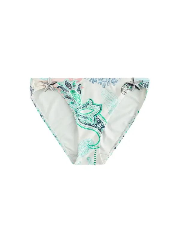 Next Next Bikini hlačke  turkizna / svetlo modra / roza / bela